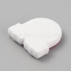 Радужные пищевые экологически чистые силиконовые фокусные бусины&nbsp;LS-SIL-WH0013-51A