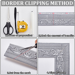 Самоклеящаяся бумага для контакта с зерном XPE&nbsp;DIY-CP0012-19B