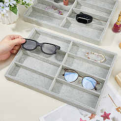 8 сетчатая деревянная крышка с бархатом&nbsp;ODIS-WH0099-131