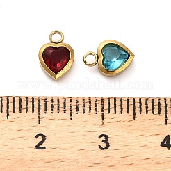 Подвески из нержавеющей стали 304 со стразами&nbsp;X-STAS-B084-01G