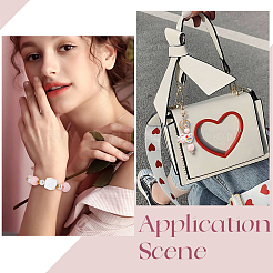 Силиконовые бусины в форме сердца&nbsp;SIL-SC0002-30