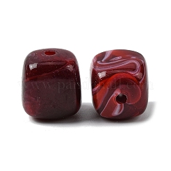 Непрозрачные акриловые бусины&nbsp;OACR-D320-01D