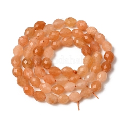 Натуральный красный авантюрин бисер нитей&nbsp;G-K376-F15-01