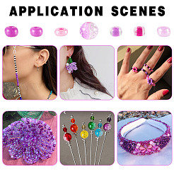 7 стиль стеклянных бусин&nbsp;SEED-TA0001-41F