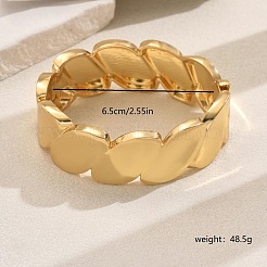 Роскошные геометрические браслеты неправильной формы из цинкового сплава с шарнирами для женщин OU8852-1