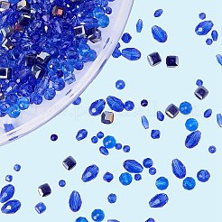 Прозрачные стеклянные бусины&nbsp;GLAA-SP0001-50B