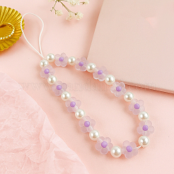 4 шт. 2-х цветные резиновые ремешки для мобильных телефонов&nbsp;AJEW-GO0002-55