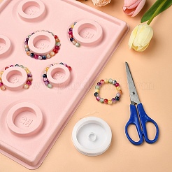 8 размер флокирующейся пластиковой прямоугольной доски для дизайна браслета&nbsp;TOOL-D052-02-A