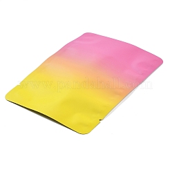 Двухцветные прямоугольные пластиковые подарочные пакеты с замком-молнией&nbsp;OPP-C003-01B-01