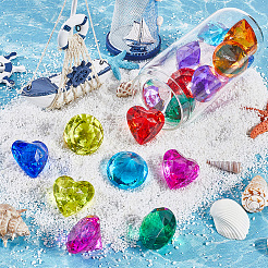 20шт 20 вида пластиковых кабошонов&nbsp;KY-SP0001-27