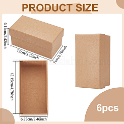 Картон подарочные коробки&nbsp;CON-WH0092-66B