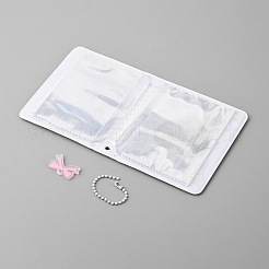 Мини-фотоальбомы в форме сердца из пластика&nbsp;DIY-WH20062-42B