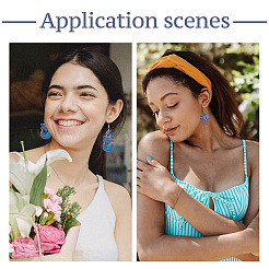 2 шт. 2 Молды для сережек-подвесок в виде гриба и листа из силикона&nbsp;DIY-TA0005-43