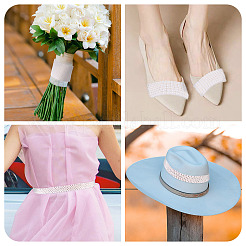 6 шт. самоклеящиеся смоляные стразы и пластиковая лента&nbsp;DIY-TA0011-68