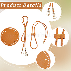 1 сумка наборы для самостоятельного изготовления круглой сумки-ведра&nbsp;PURS-CL0001-09A