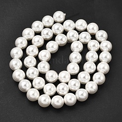 Гальванические оболочки жемчужные бусы пряди&nbsp;BSHE-K017-8mm