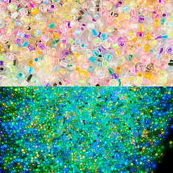 10 пакетик стеклянных круглых бусин&nbsp;GLAA-TA0001-85