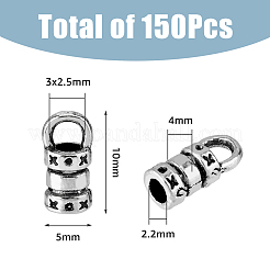 150 шт. концы шнура из сплава&nbsp;FIND-FH0008-75