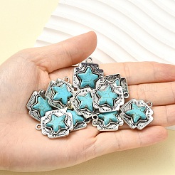 10шт подвески из синтетической бирюзы&nbsp;FIND-YW0009-37