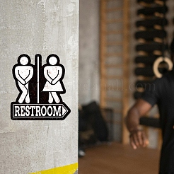 Старинный металлический оловянный знак&nbsp;AJEW-WH0409-058