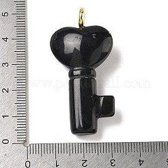 Природные подвески обсидиана&nbsp;G-C274-05C