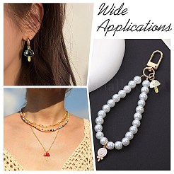 6шт 3 цвета латунные подвески с эмалью&nbsp;KK-CJ0003-61