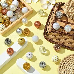 50 шт. наборы для изготовления браслетов из смолы со стразами своими руками&nbsp;DIY-CJ0002-47