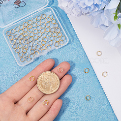 120 шт. латунные разрезные кольца&nbsp;KK-BBC0023-11A