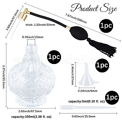 Стекло глиноземное pve&nbsp;AJEW-GF0011-74D-10