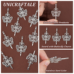 10 шт. подвески из нержавеющей стали 304&nbsp;FIND-UN0003-56