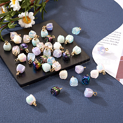 42 шт. 7 стильные гальванические акриловые подвески&nbsp;MACR-TA0001-26