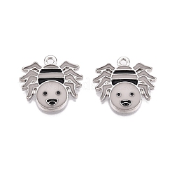 Подвески из эмали и светящегося сплава на тему хэллоуина&nbsp;ENAM-N056-230P