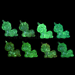 Светящиеся прозрачные акриловые бусины&nbsp;LACR-U001-09