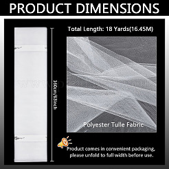 Тюль из полиэстера&nbsp;AJEW-WH0314-392A