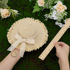 Соломенная шляпа для кукол&nbsp;DOLL-WH0002-42A