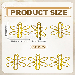 50 шт. железные скрепки&nbsp;AJEW-LP0003-05