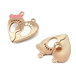 10 пакетик окрашенных распылением эмалевых магнитных разделенных подвесок из сплава&nbsp;ENAM-FS0003-01