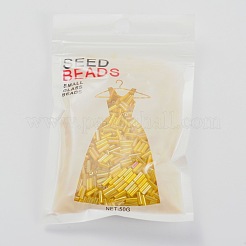 Прозрачные цвета радуги стекло стеклярусом&nbsp;X-TSDB6MM170