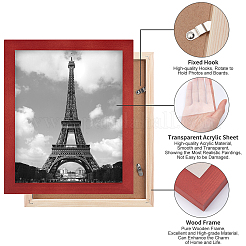 Деревянная рамка&nbsp;DJEW-WH0050-08C