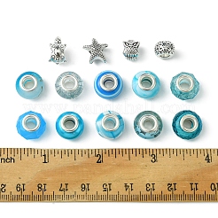 Европейские бусины из сплава и смолы в тибетском стиле своими руками&nbsp;DIY-FS0006-78F