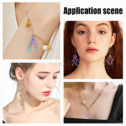 6 шт. 6 стиля ионного покрытия (IP) 201 нержавеющая сталь большие подвески&nbsp;STAS-DC0003-08