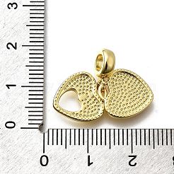 Латунь эмаль подвески&nbsp;KK-P295-05G-01