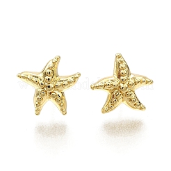 Латунь серьги&nbsp;EJEW-H157-01G-04