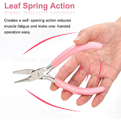 Круглые вогнутые плоскогубцы из углеродистой стали № 45 PT-BC0001-61