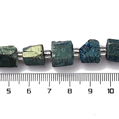 Гальванические природный кварц бисер пряди&nbsp;G-G767-02-17