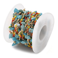 Латунные соединительные цепи ручной работы&nbsp;CHC-F019-07G