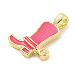 Латунь с фианитами&nbsp;KK-Q814-22G-06