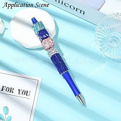 Бусины из полимерной глины в форме куба со стразами&nbsp;CLAY-NH0001-08F