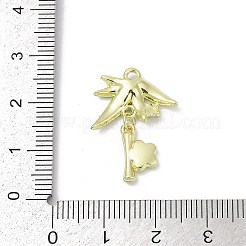 Подвески из сплава эмали и стразов с покрытием стойки&nbsp;PALLOY-R151-33G