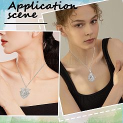 Подвески из нержавеющей стали 304&nbsp;NJEW-SC0001-49